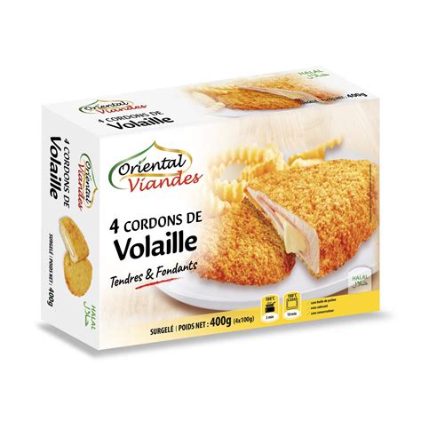 Cordon Bleu Halal De Dinde ORIENTAL VIANDES Les 4 Cordons Bleus De