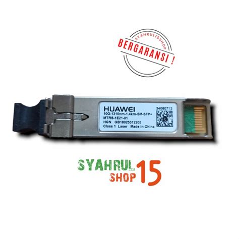 Jual SFP HUAWEI 10G 1310nm 1 4km SM SFP Jakarta Utara