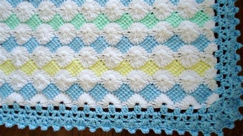 Borde en crochet para la mantita de bebé Parte 1 Puntillas de