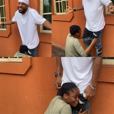 Watch Video Of Actor Charles Okocha And His Excited Female Fan That Has