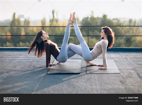 Two Beautiful Women Image Photo Free Trial Bigstock