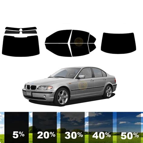 Precut Removable Window Tint Film For Car 100 UVR 5 35 VLT Heat