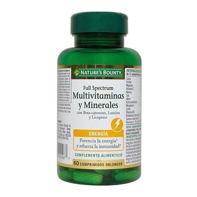 Full Spectrum Multivitaminas Y Minerales De Nature S Bountynature S