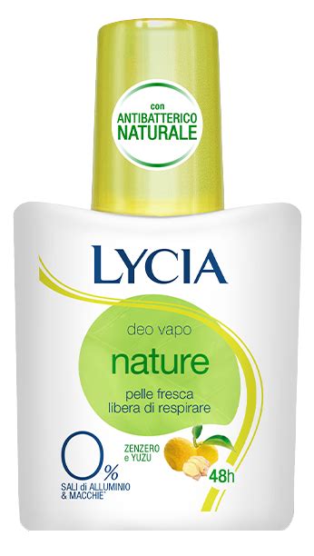 Lycia Deo Vapo Nature Zenzero E Yuzu Ml Farmacia Lapo Biagi