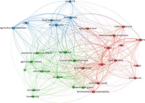 Co Occurrence Network Visualization The Co Occurrence Network