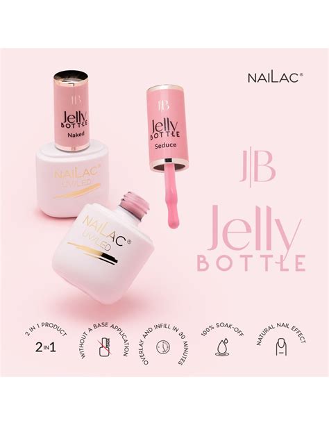 Nailac Jelly Bottle Naked Ml Design Nails Uk Nail Accessories