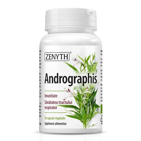 Andrographis 30 Capsule Vegetale Zenyth Farmacia Tei Online