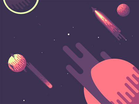 Space 45° Day By Seth Eckert On Dribbble