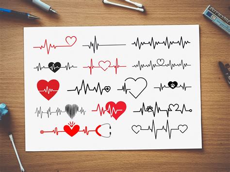 Heartbeat Svg Bundle, Heartbeat Svg, Heart Beat Svg, Heartbeat Clipart ...