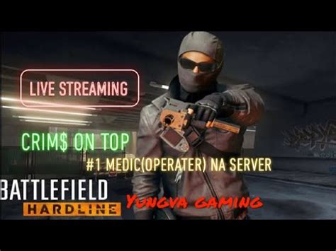 Live Battlefield Hardline Chill Ps Akm Gameplay Medic