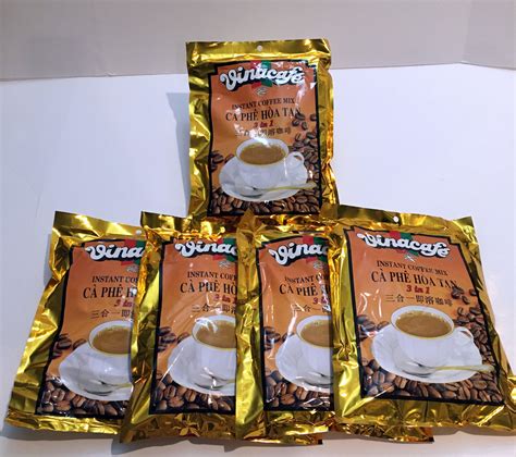 Vinacafe 3 In 1 Instant Premix Vietnamese Coffee 20 Sachets X 20 G