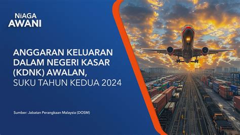 Data Statistik Anggaran KDNK Awalan Suku Tahun Kedua 2024 Video