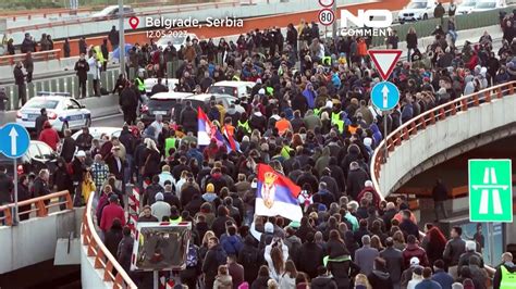 Watch Thousands Protest In Belgrade Over Mass One News Page Video