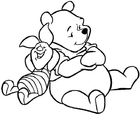 Coloriages Winnie l Ourson Films d animation Dessins à colorier