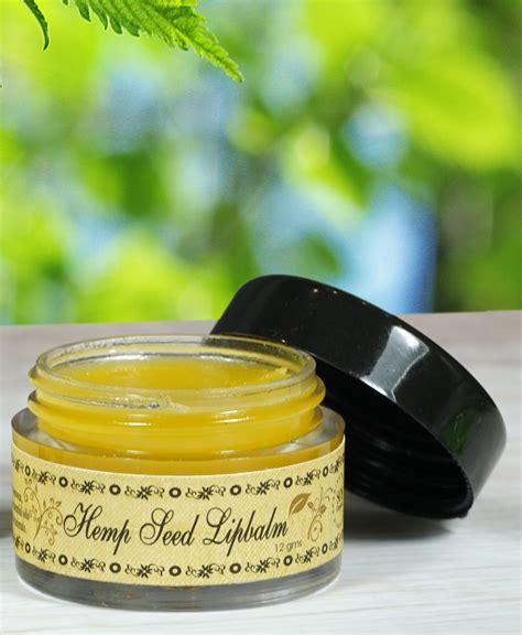 Hemp Seed Lip Balm Infused With The Goodness Of Hemp Seed Oil