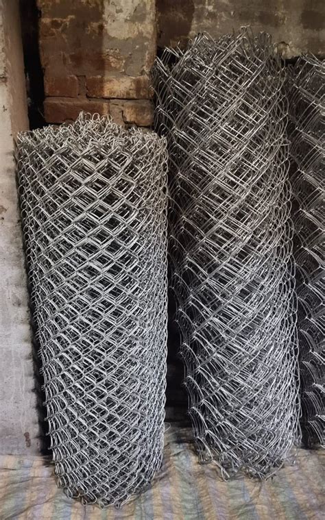 Galvanized GI Chain Link Mesh Height 3 Feet At Rs 89 Kg In Jalandhar