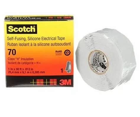 Color Grey 3M 70 Scotch Self Fusing Silicone Rubber Electrical Tape At