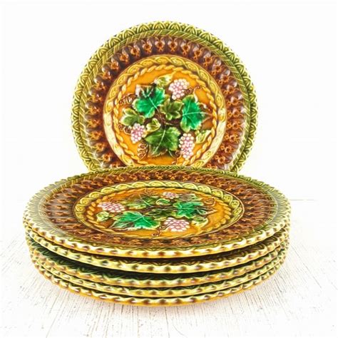 Majolica Plates Etsy