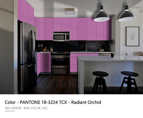 About PANTONE 18 3224 TCX Radiant Orchid Color Color Codes Similar