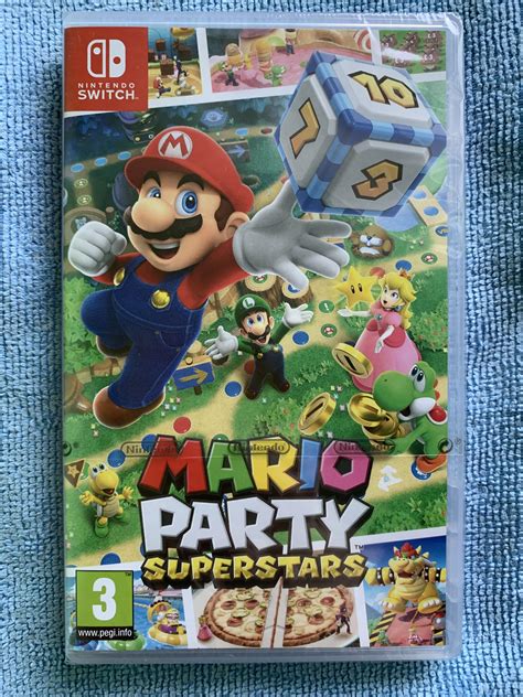 Early Surprise Birthday T My Very First Mario Party Game