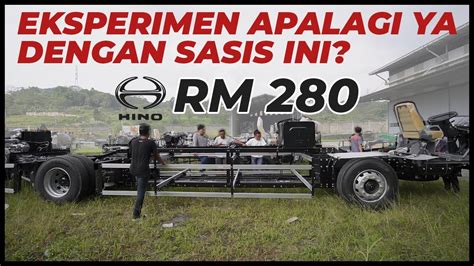 Eksperimen Dengan Sasis Hino RM 280 Vlog Garasi Bus Pesona YouTube