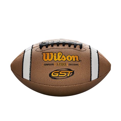 Wilson NCAA GST Composite Football Official Size Ages 14 and up ...