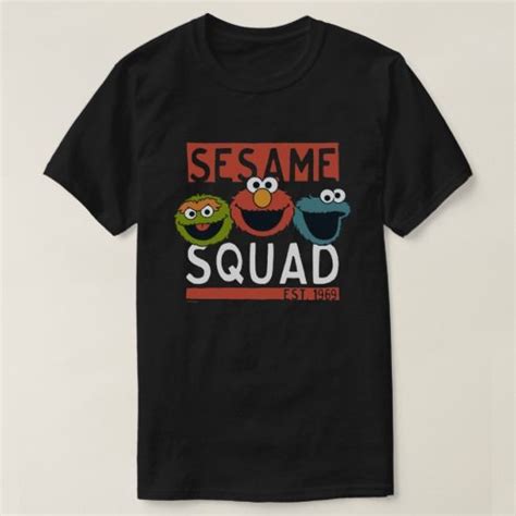 Sesame Street Sesame Squad T Shirt Zazzle