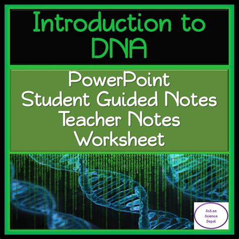 Genetics Introduction To Dna Powerpoint And Worksheet Made By Teachers