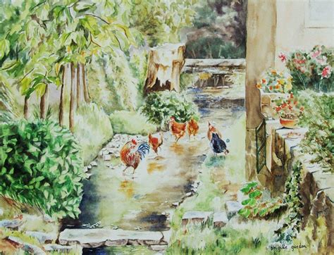 Animaux Aquarelles Brigitte Gu Don