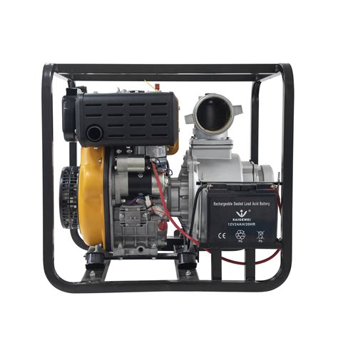 10 Hp Agriculture High Pressure 4 Inch Diesel Water Pump Gasoline Engine Diesel Water Pump From