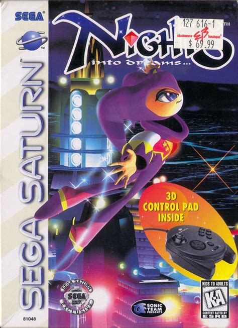 Nights Into Dreams With D Control Pad Mobygames