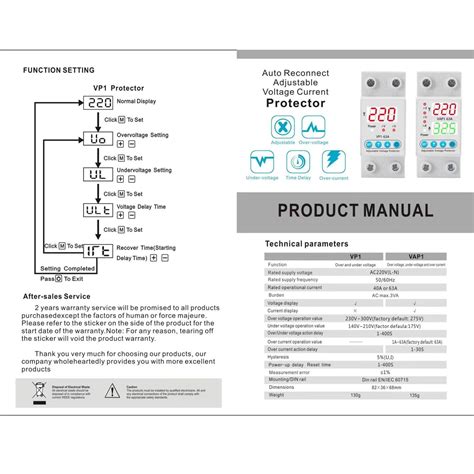 Releu Monofazic Si Contor De Energie Aisdelu Reglabil Digital 80