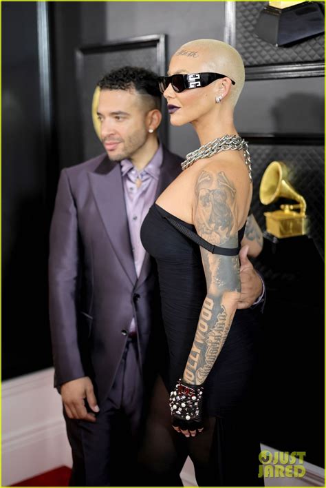 Amber Rose And Jason Lee Attend Grammys 2023 Together Five Years After