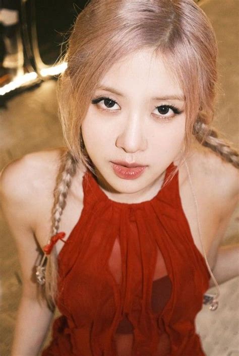 Red Dress 🌹 Rose Icon Rosé Blackpink Icon Blackpink Rosé Icon