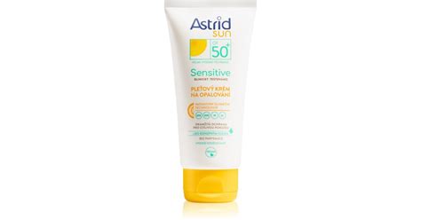 Astrid Sun Sensitive Crema Abbronzante Viso SPF 50 Notino It