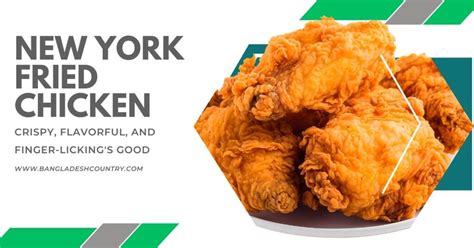 New York Fried Chicken Crispy Flavorful And Finger Licking S Good