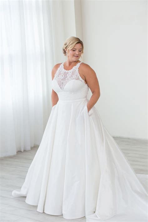 Plus Size Wedding Dresses Portland Or Bridal Boutique Wedding Dress With Pockets Plus