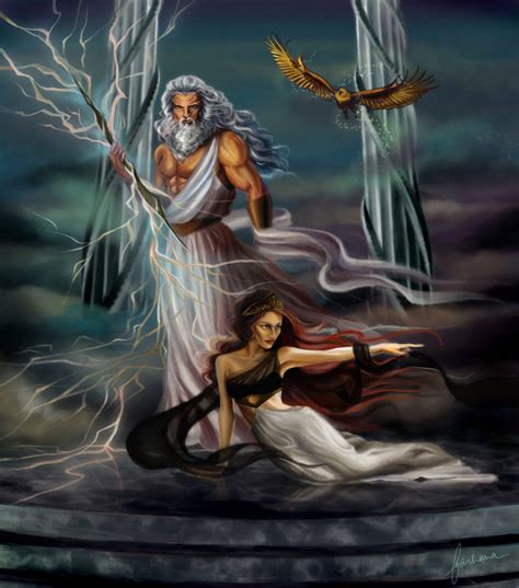 Image - Zeus and hera by dewmanna-d4lgsxj.jpg | Warriors Of Myth Wiki ...