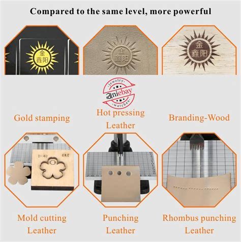 Hot Foil Stamping Machine For Leather Wood Paper Perfume Bottle Logo Marking Press Machine