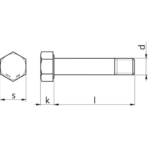 Hv Schraube Din En 14399 4 109 Feuerverzinkt Online Kaufen Reca