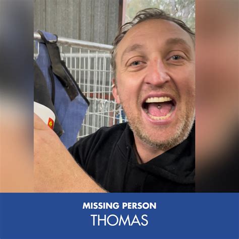 Victoria Police On Twitter Thomas Is Missing The 37 Year Old Was Last Seen On Euroa Mansfield