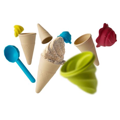 Set Forme De Nisip Imaginarium Ice Cream Moulds Cu 9 Piese Pentru A