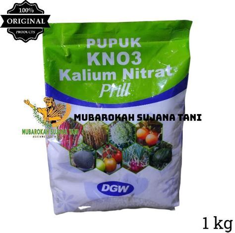 Pupuk Kno3 Kalium Nitrat Prill Dgw 1kg Kemasan Pabrik Lazada Indonesia