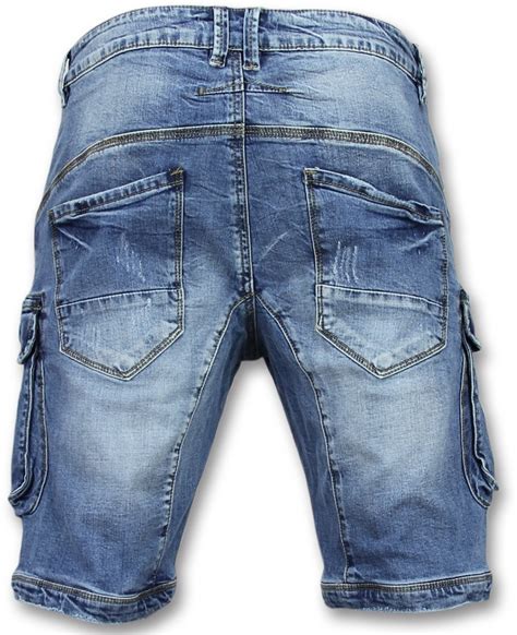 Korta Jeansshorts Herr Halvl Nga Shorts Man Styleitaly Se