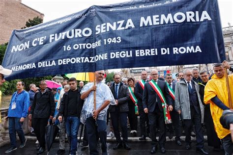 Marcia Della Memoria Roma Non Dimentica ConfineLive