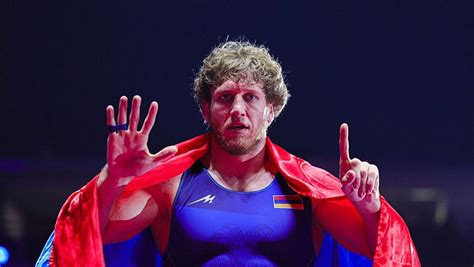 Armenias Artur Aleksanyan Beats Turkish Rival At European Wrestling C