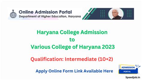 Haryana College Open Counselling 2023 Haryana Ug Open Counselling Form