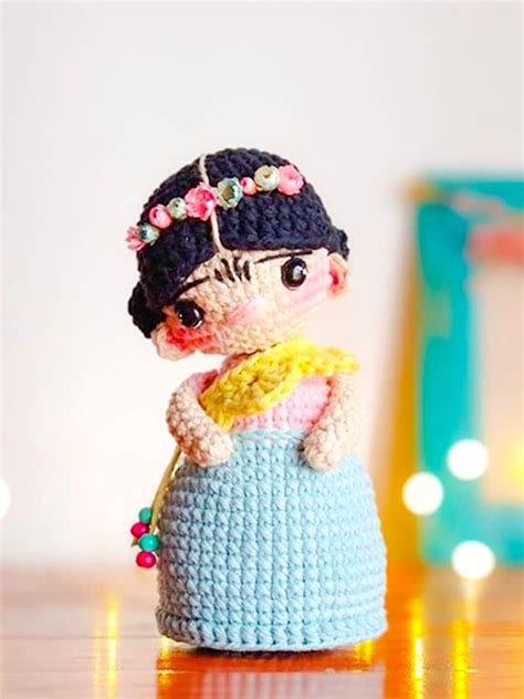 Paso a Paso Frida PDF Amigurumi Patrón Gratis 500 PDF Passo a Passo