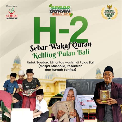 Dua Hari Menuju Sebar Wakaf Quran Keliling Pulau Bali