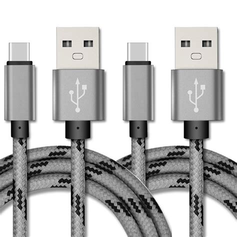 Pack Ft Usb Type C Cable Fast Charger Afflux Usb A To Usb C